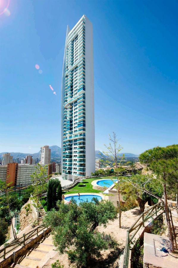 Highrise Apartment With Private Terrace & Sea Views - 34Th Floor Бенидорм Экстерьер фото