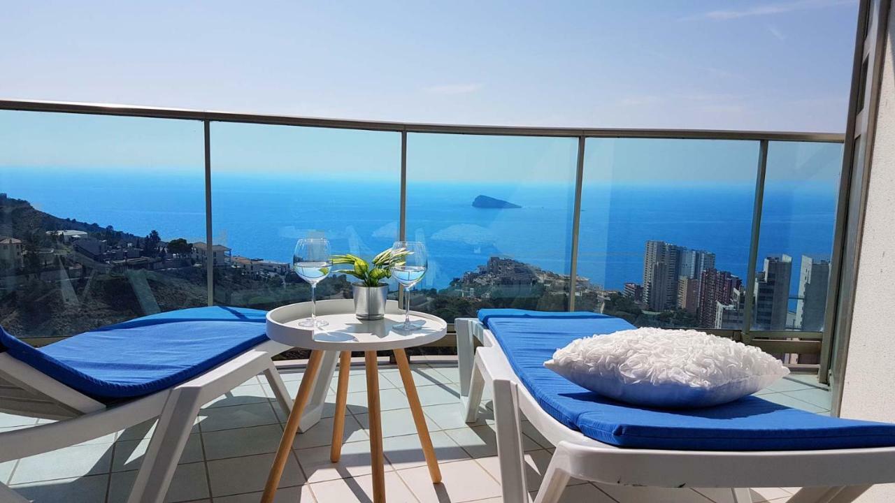 Highrise Apartment With Private Terrace & Sea Views - 34Th Floor Бенидорм Экстерьер фото